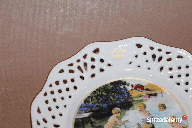 Ażurowy talerzyk Jenny Nystrom 10 Szczecin