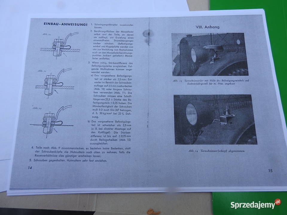 Zundapp KS750 KS600 BMW R75 R12 VW Schwimmwagen Warszawa