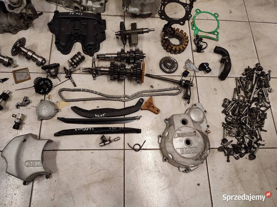 BMW F 650 GS rotax silnik części wał głowica Silniki i osprzęt Jelenia Góra