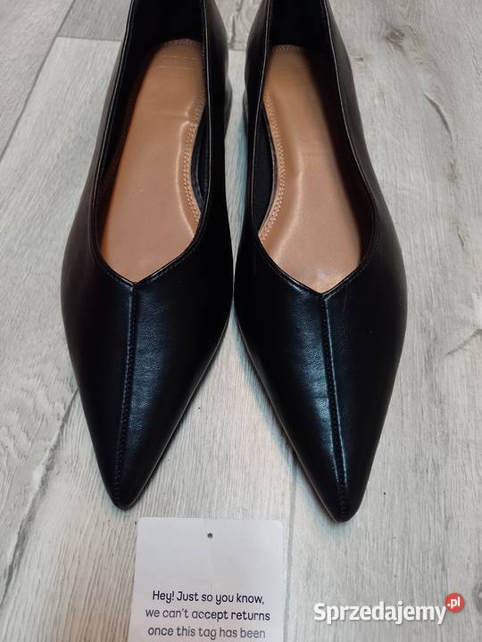 40 ASOS Design Ekskluzywne czarne baleriny Kraków