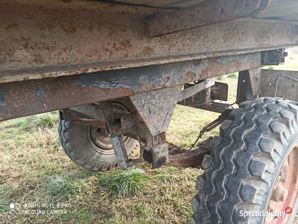 Przyczepa wywrotka niemka Ryki