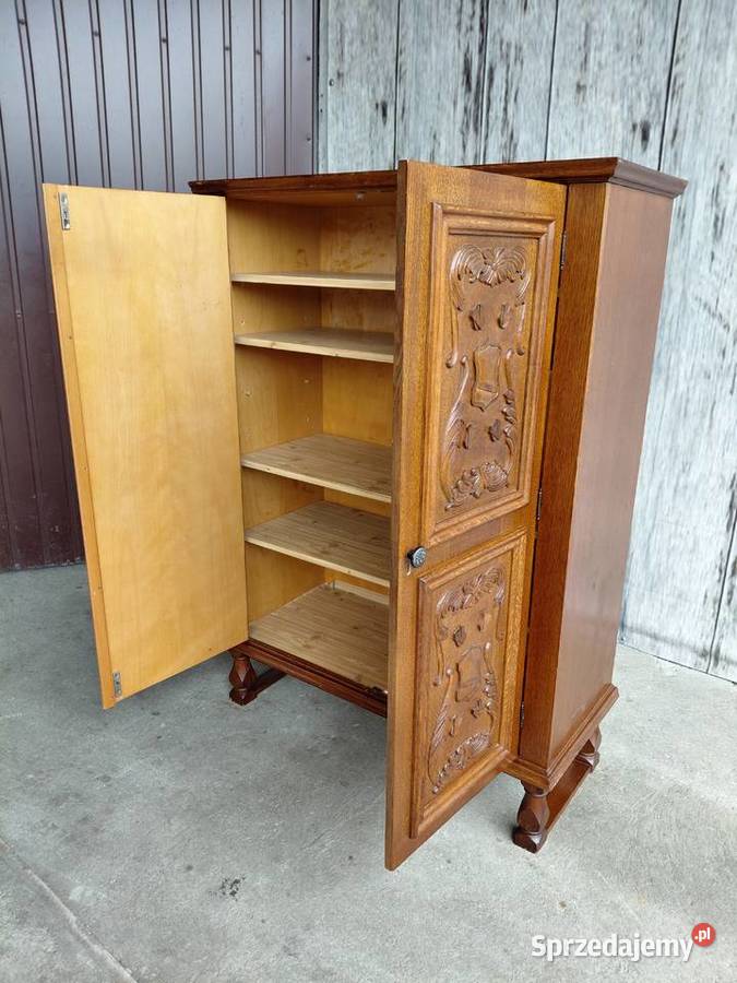 stara drewniana szafa 485 Szafy i garderoby Byczyna