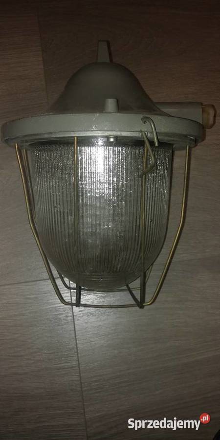 Lampa sufitowa przemysłowa PRL retro loft bar Lampy wiszące sprzedam