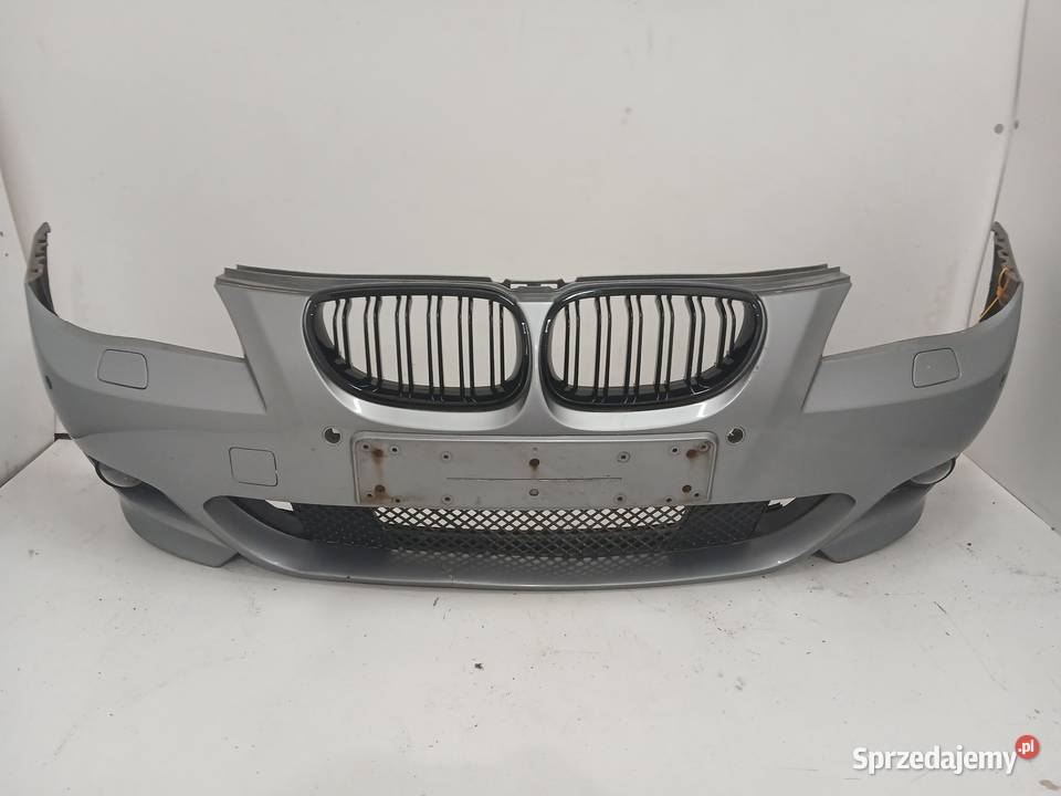 ZDERZAK PRZEDNI BMW E60 M PAKIET SILBERGRAU A087 Strzyżewice sprzedam