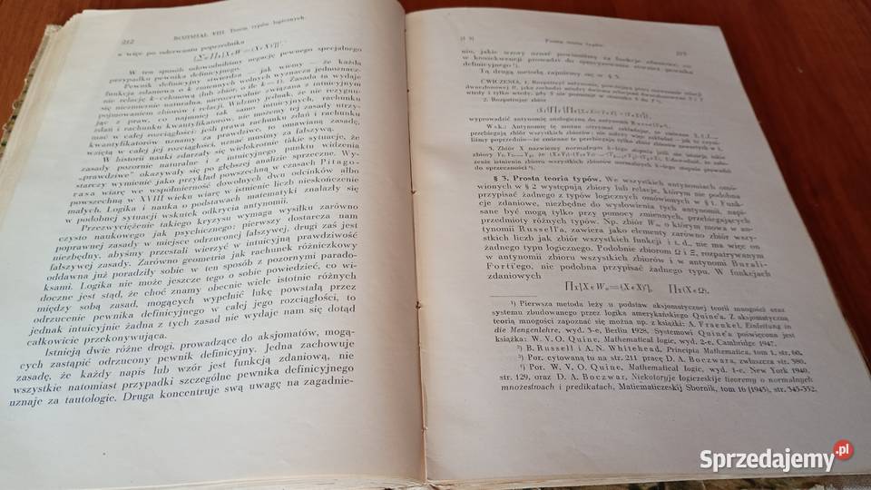 Logika matematyczna kurs uniwersytecki Andrzej studia Podręczniki Gdańsk
