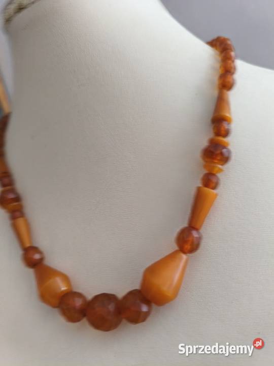 Naszyjnik Bakelit art deco Białystok