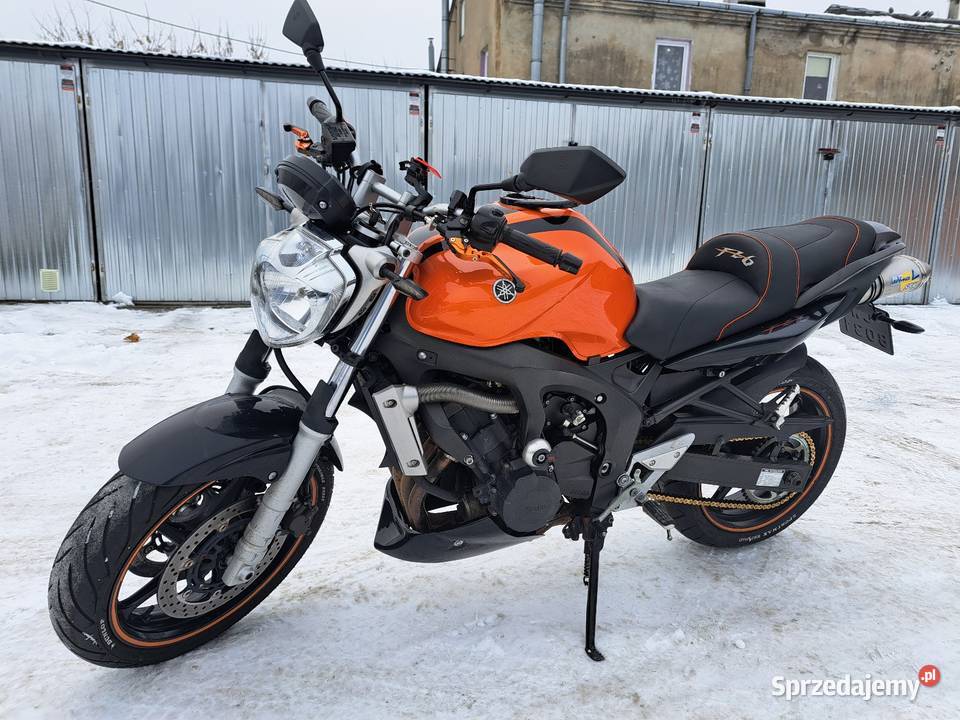 Yamaha fz6 naked zarejestrowany w Polsce Motocykle, skutery, quady Włocławek sprzedam