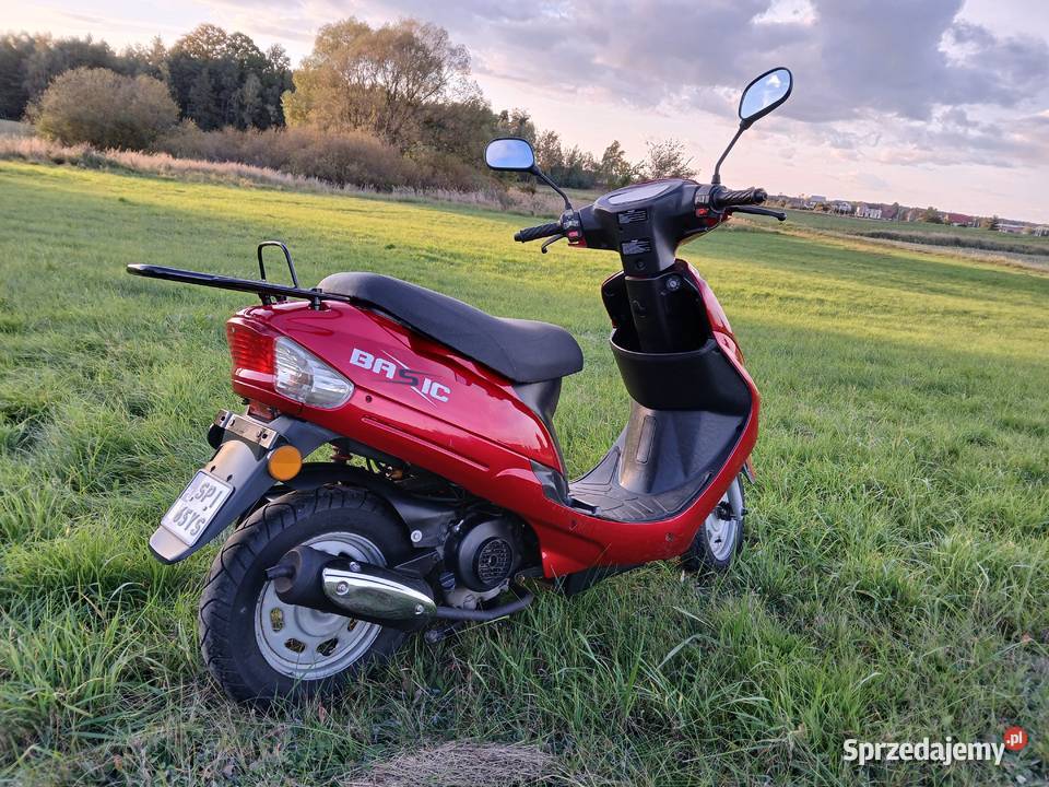 Skuter zipp basic 50 stan bezwypadkowy śląskie Kochanowice