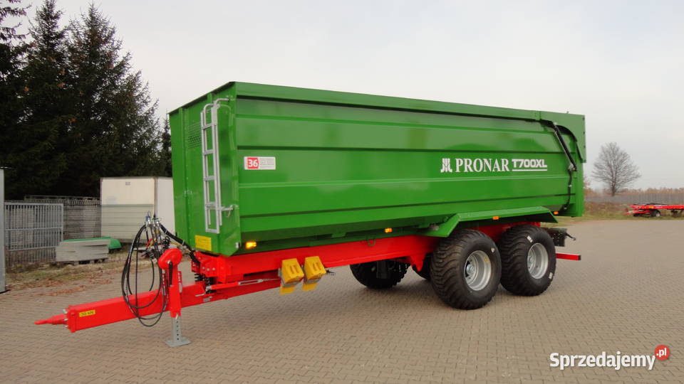 Przyczepa skorupowa rolnicza Pronar T700XL koła Pronar Rolnictwo Wieluń