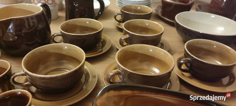 Piękna porcelana Pruszków Włocławek Fajans Warszawa sprzedam