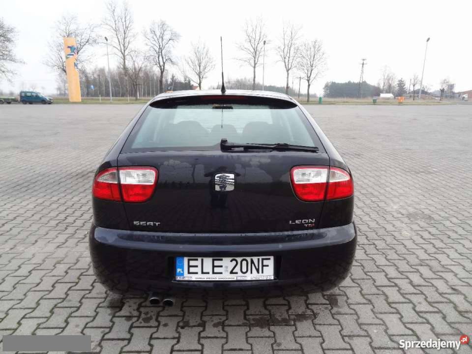 Seat Leon czarny tempomat