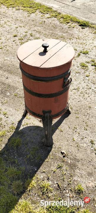 Beczka drewniana na nozkach Pozostałe dolnośląskie Lubin