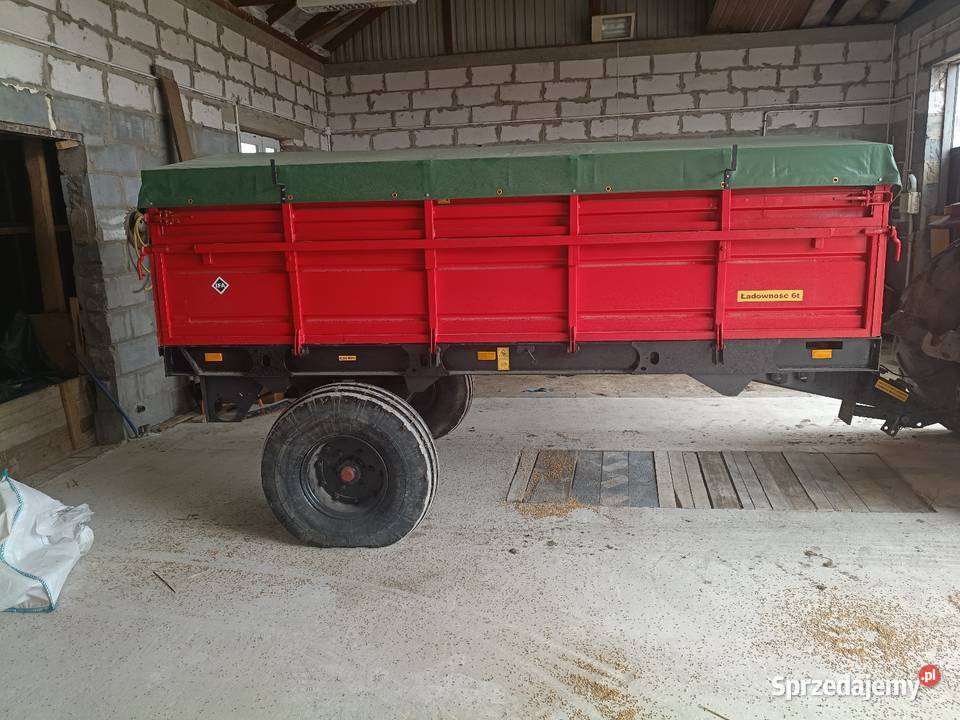 Sprzedam przyczepę ładowność ok 5ton nieuszkodzony Przyczepy rolnicze Starachowice
