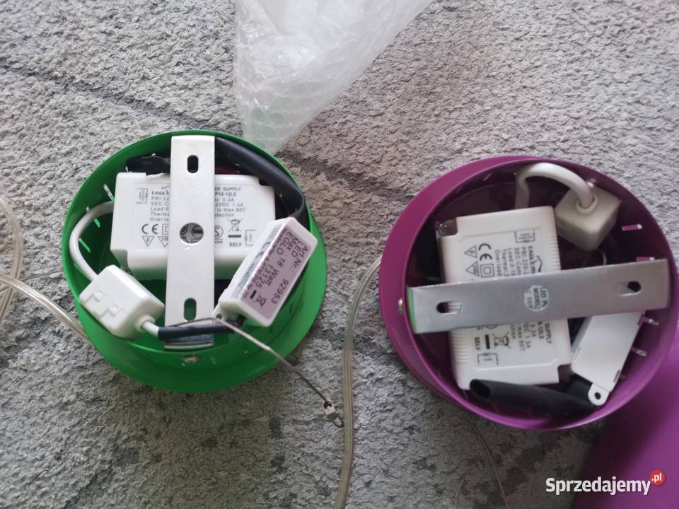 Eglo lampa nowa fioletowa mazowieckie Warszawa sprzedam