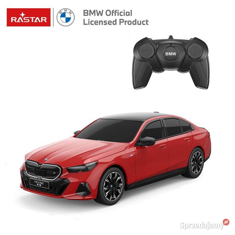 BMW i5 czerwony RC 124 Rastar 10180 Poznań