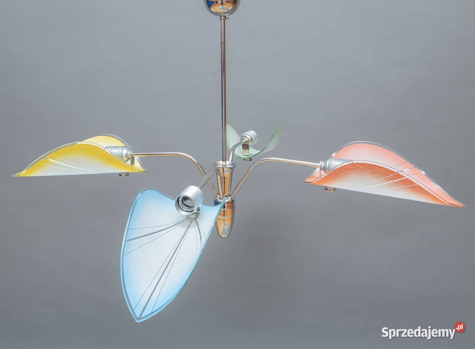Żyrandol lata 60 Look PopArt MidCentury Vintage
