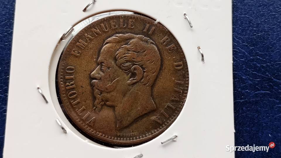 Stare monety 10 centesimi 1867 Włochy