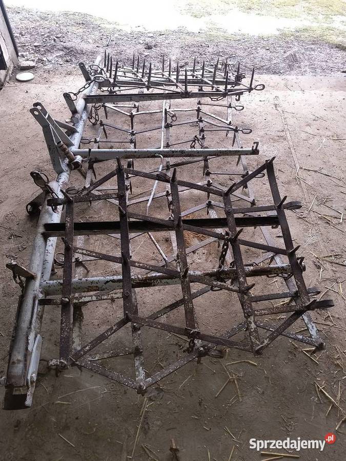 Brona polowa ciężka 5 skladana nieuszkodzony Ożarów sprzedam