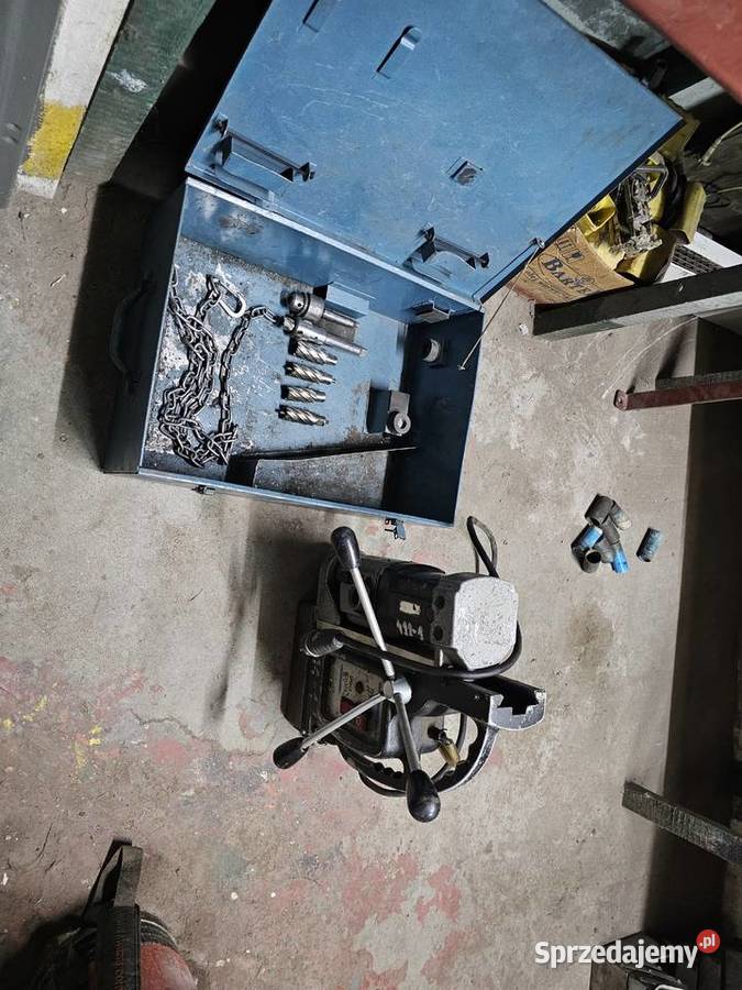 Wiertarka na podstawie elektromagnetycznej PRO Wiertarki i wkrętarki sprzedam