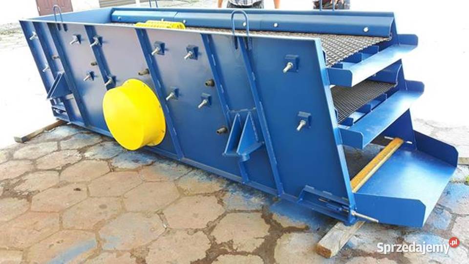 Przesiewacz wibracyjny trzy pokładowy PWK 09303 Zabrze sprzedam