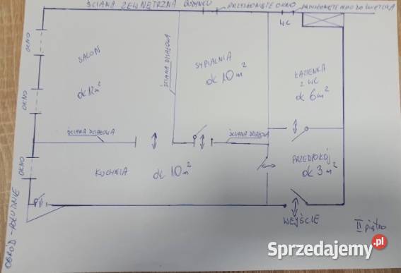 2pok 42met Świstackiego PIWNICA Wrocław oddzielna kuchnia dolnośląskie sprzedam