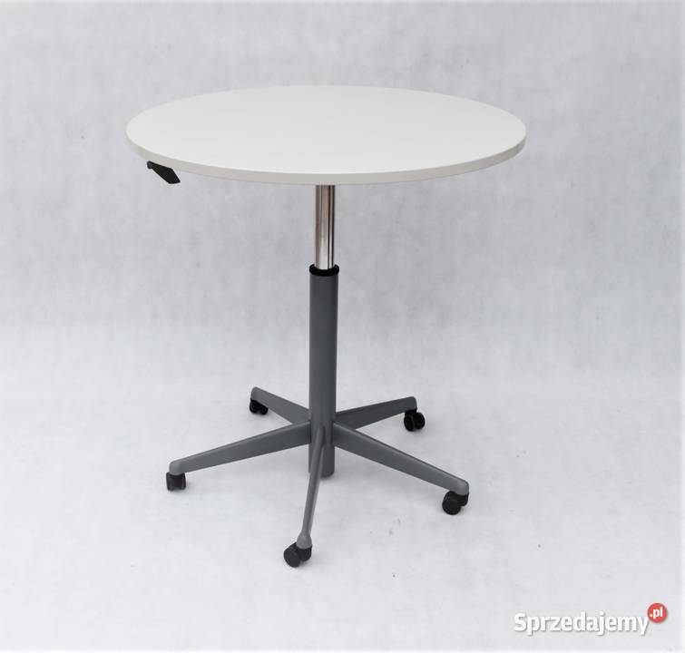 stolik Steelcase okrągły regwysokość meble Leszno