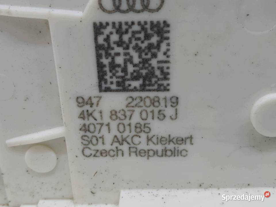 ZAMEK DRZWI LEWY PRZÓD 4K1837015J Audi A6 V 2018