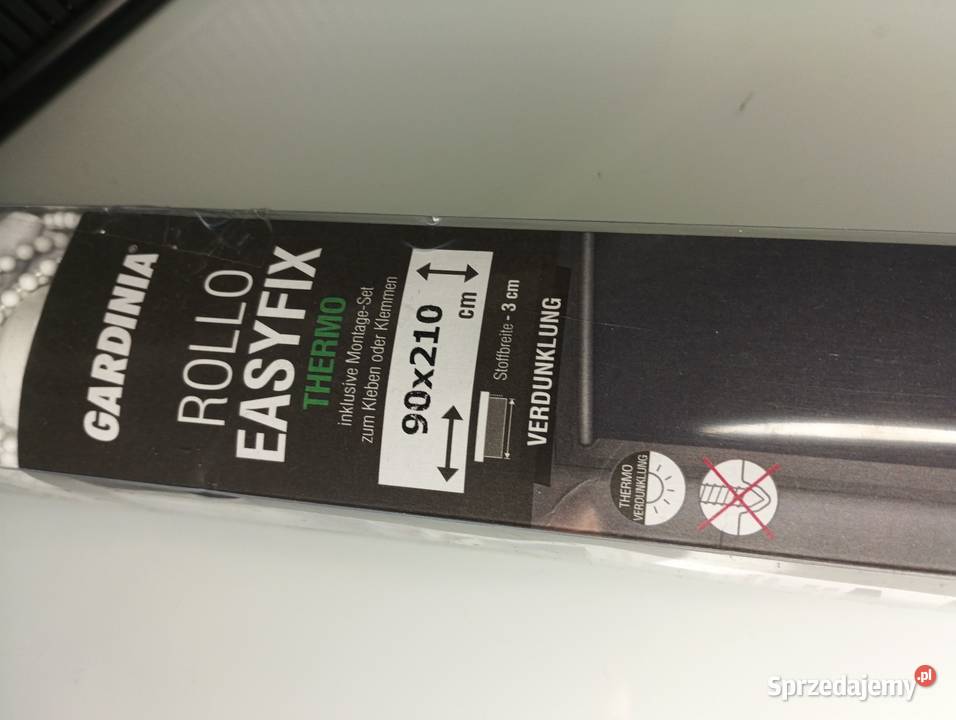 Roleta termoizolacyjna GARDINIA 90x210 Trzcianka
