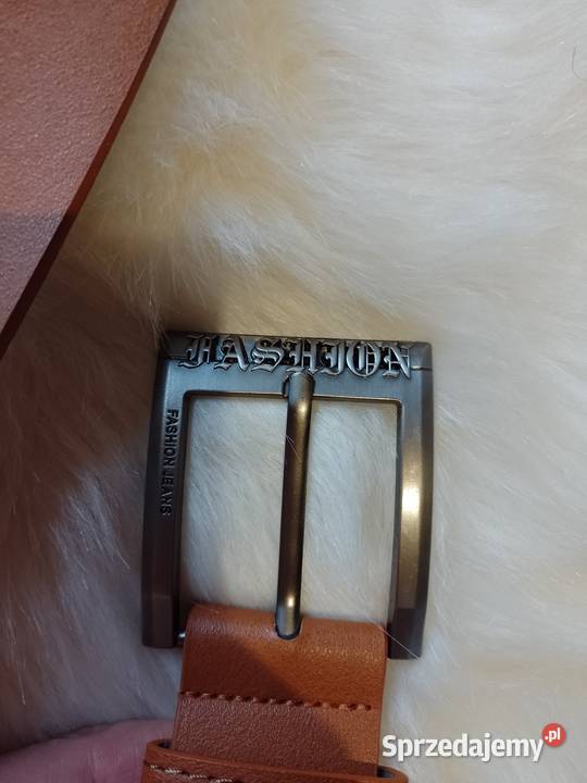 Fashion Brązowy bogato zdobiony pasekpas Długość 105 małopolskie Kraków