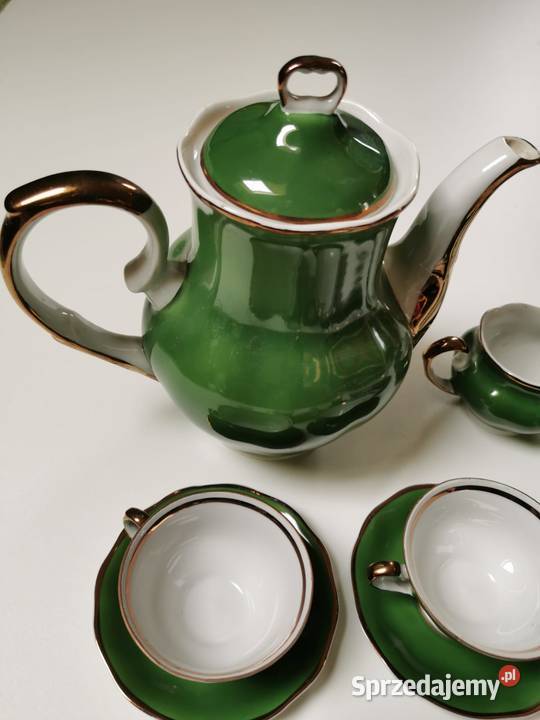 Serwis porcelanowy kawowy Karolina 4 z PRLu Dom i Ogród małopolskie