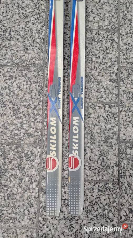 Narty biegowe SKILOM 194 wiązania NNN podkarpackie Dębica