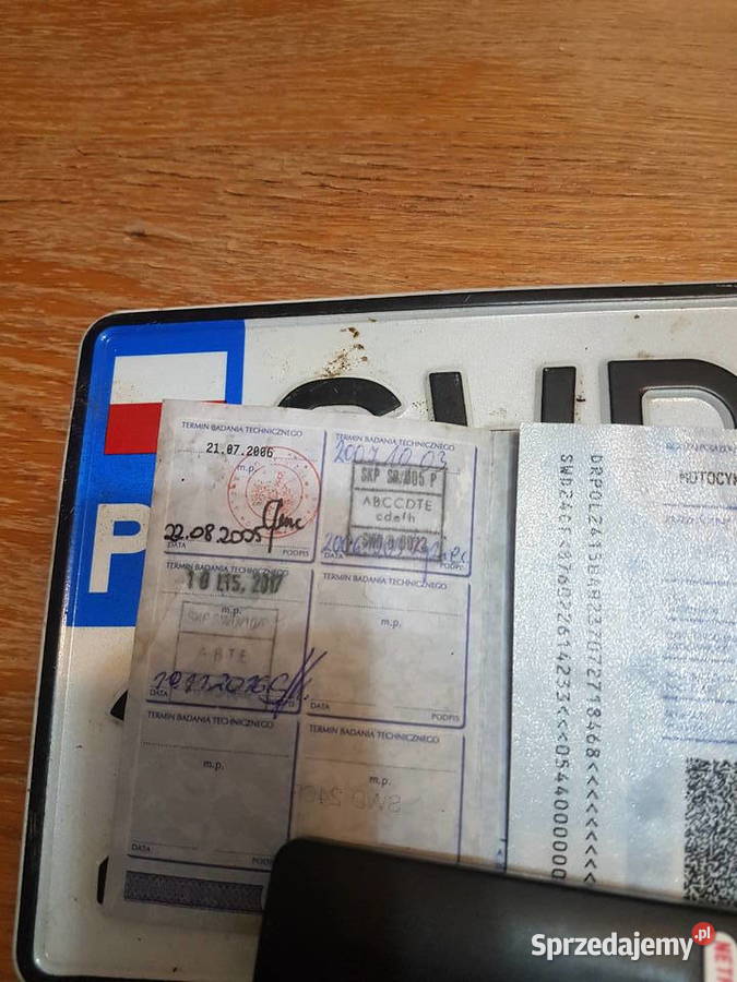 Dowód Royal Enfield 350 Hajnówka