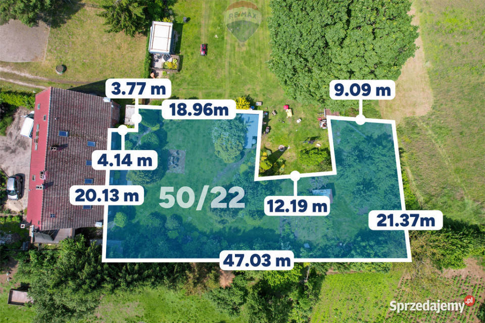 Działka budowlana z MPZP Karnieszewice sprzedam