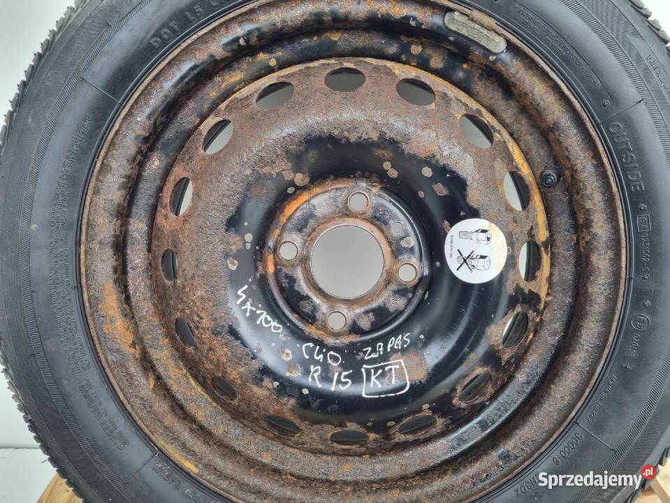 Clio II Kangoo KOŁO ZAPASOWE Zapas felga 18560 Rudka