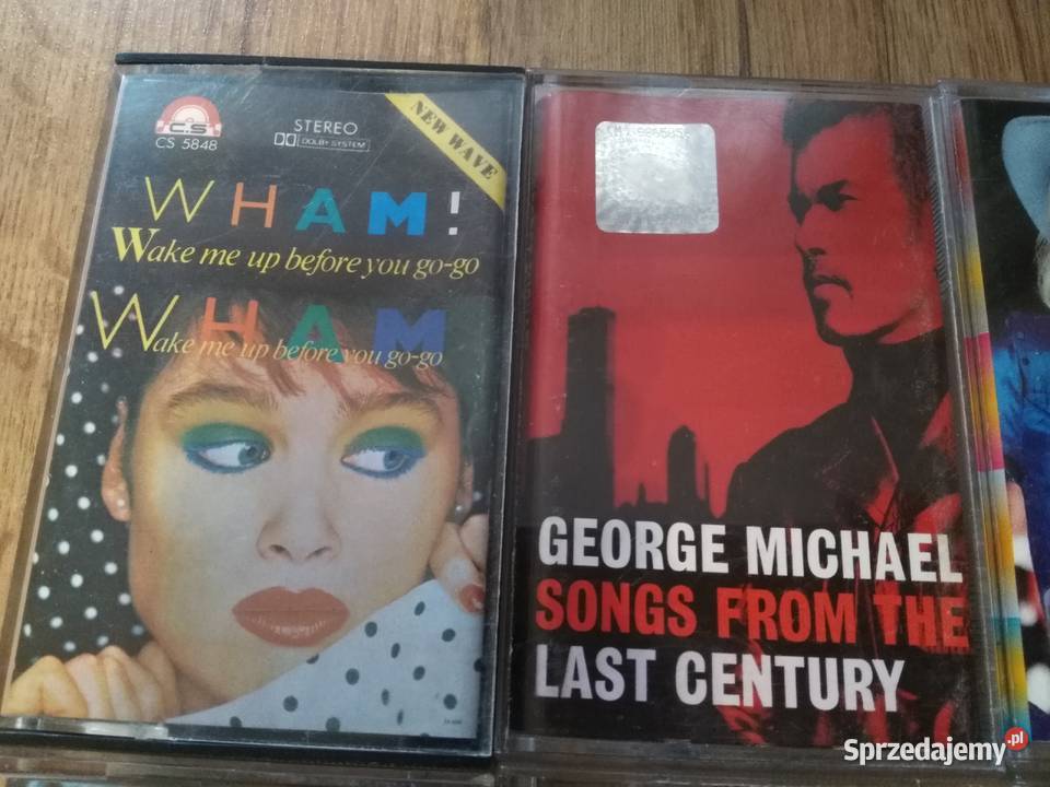 Kasety Wham George Michael Mariah Carey Sade pop Włocławek