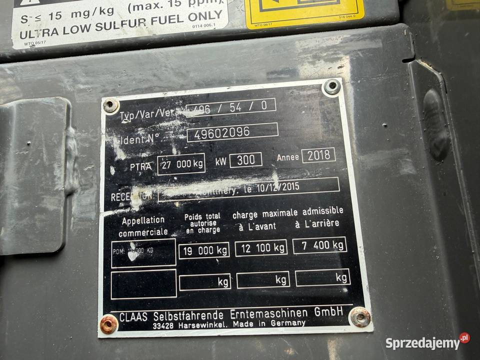 Sieczkarnia do kukurydzy Claas Jaguar 840 4x4 Kombajny