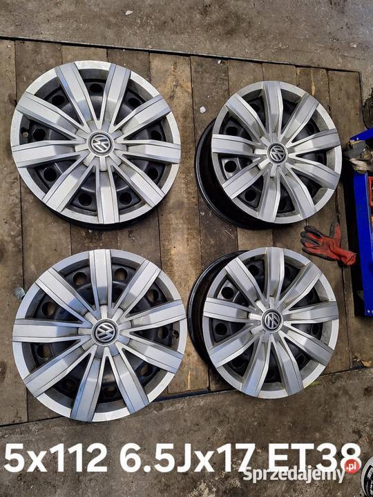 Felgi stalowe 5x112 65Jx17 ET38 VW Tiguan Passat kujawsko-pomorskie Choceń