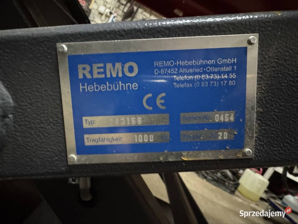 Podnośnik nożycowy do motocykli i quadów Bełchatów