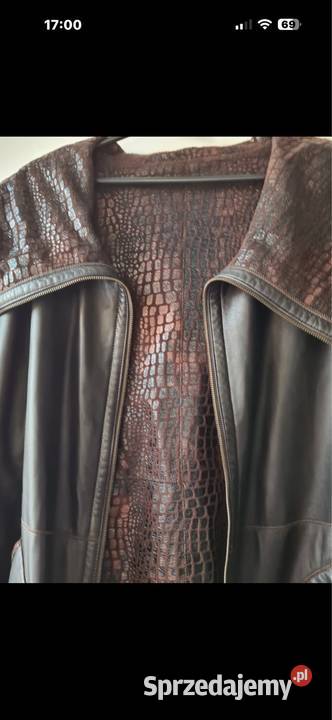 Kurtka skóra naturalna dwustronna Skarżysko-Kamienna