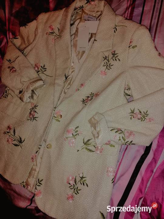 Reserved Limitowana Kolekcja marynarka żakiet Kwiatki Leszno sprzedam
