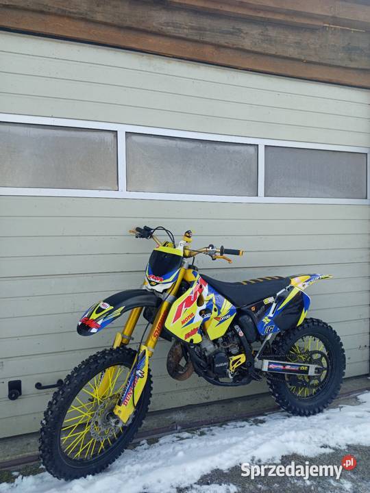 Suzuki rm 125 2000 SelA nowe opony