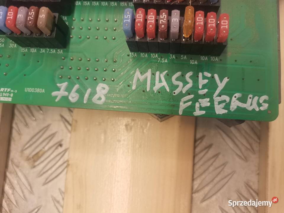 Massey Ferguson 7618 Płyta przekaźnikowa wielkopolskie Wilkowo