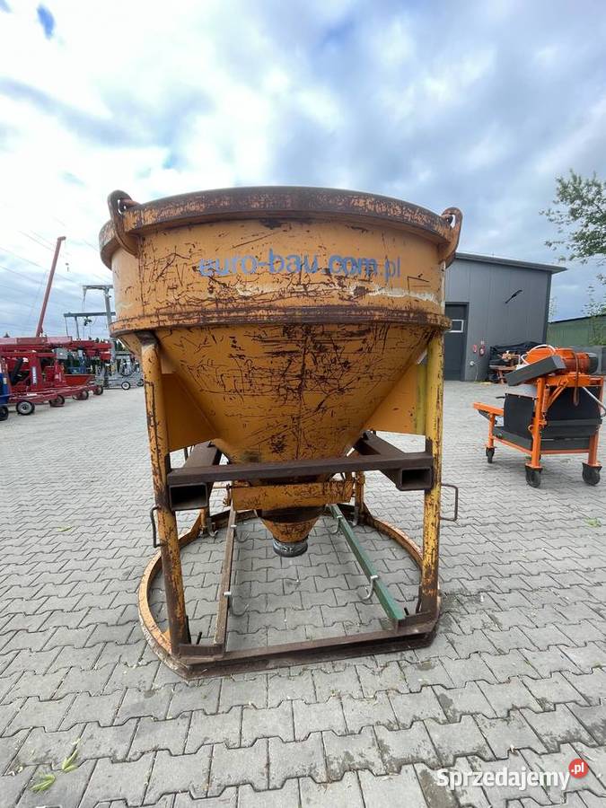 Zbiornik lej do betonu 2000L Niemiecki pojemnik Rok produkcji 2004 sprzedam