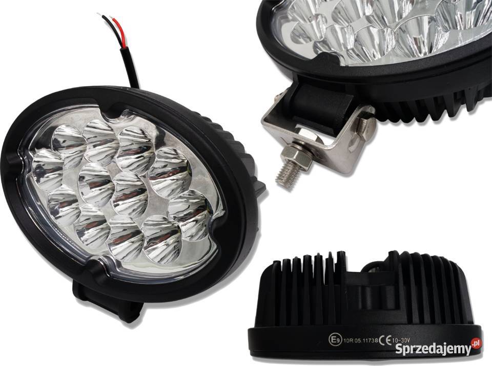 REFLEKTOR Lampa Robocza 12 LED Owalna 1030V 36W