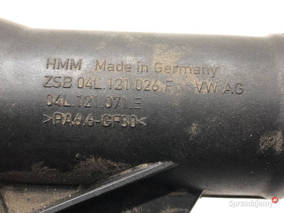RURA PRZEWÓD WODY SKODA OCTAVIA III 04L121026F osobowe