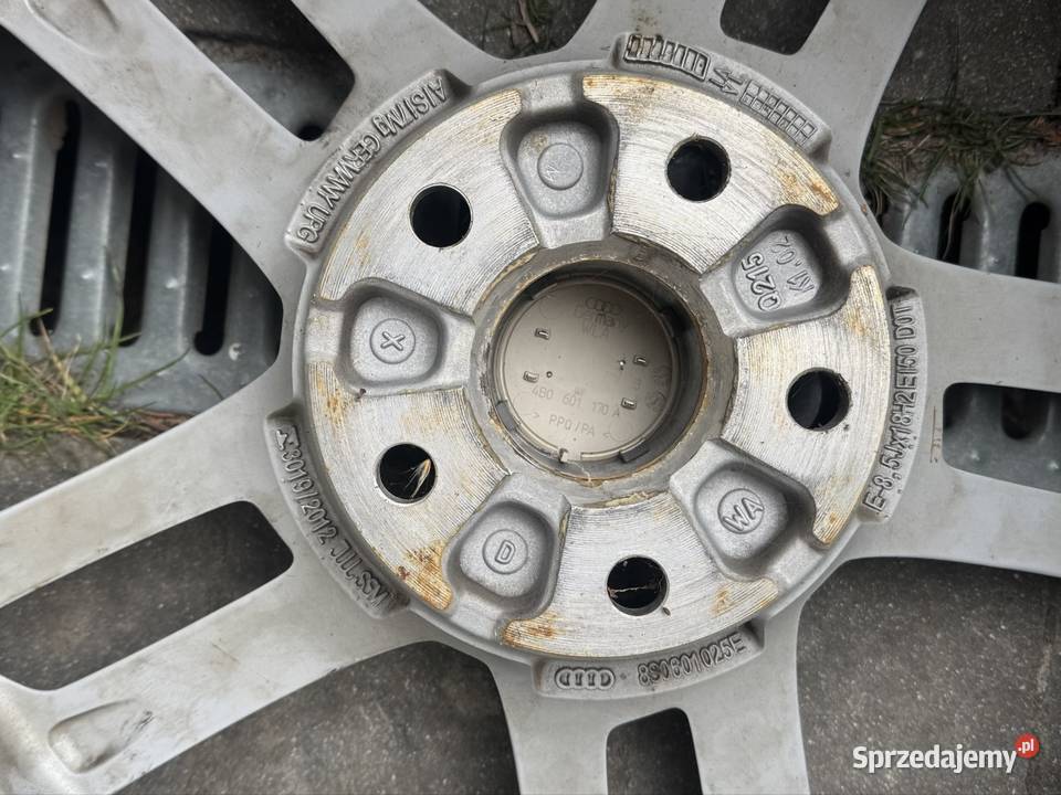 Alufelgi oryginał Audi 18 opony letnie 24540R18 Wiązownica Duża