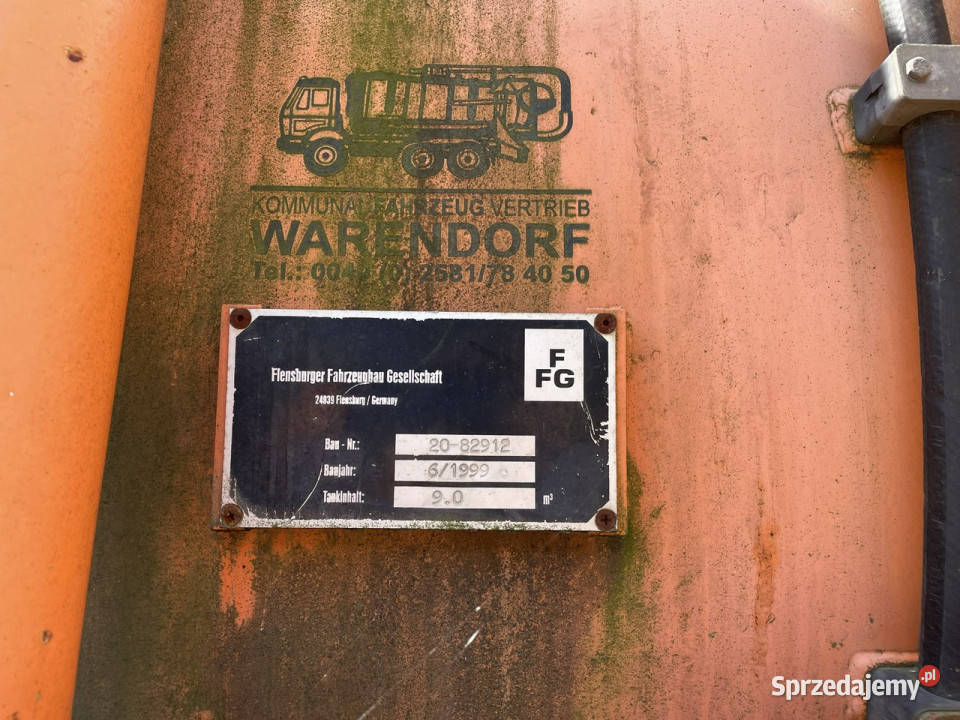 Man inny Man 19314 Wuko asenizacyjny kanalizacja Syców