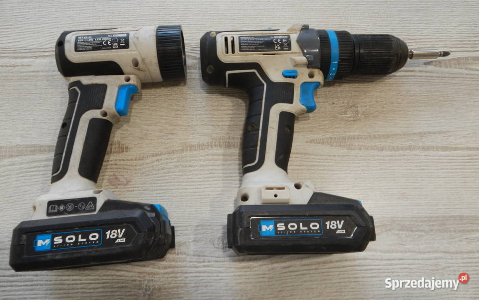 Wkrętarka latarka MacAllister MCD18 ładowarka 2