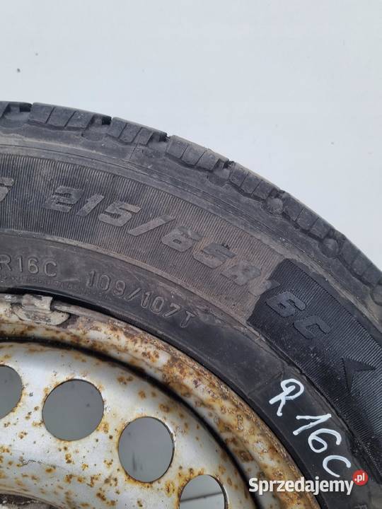 VW Transporter T5 T6 KOŁO ZAPASOWE Zapas felga Chełm
