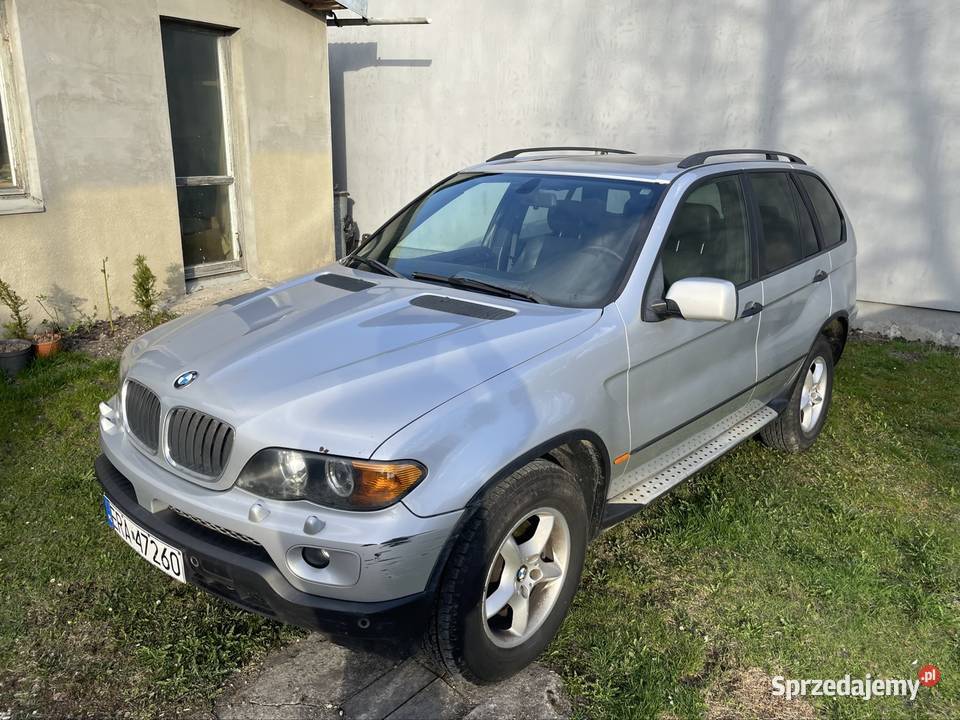 BMW X5 30d czarny sufit szyber klimatronik